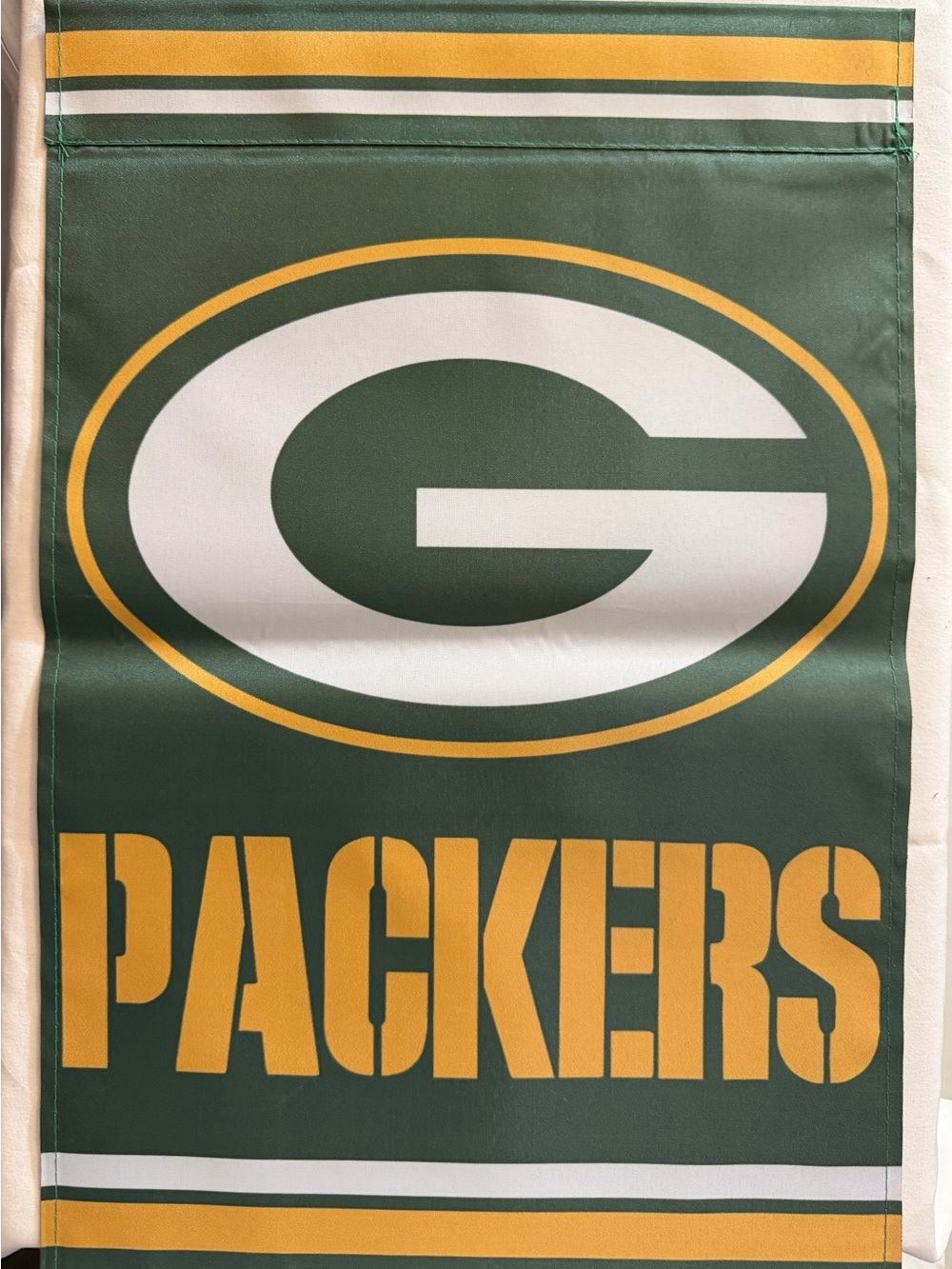Green Bay packers garden flag